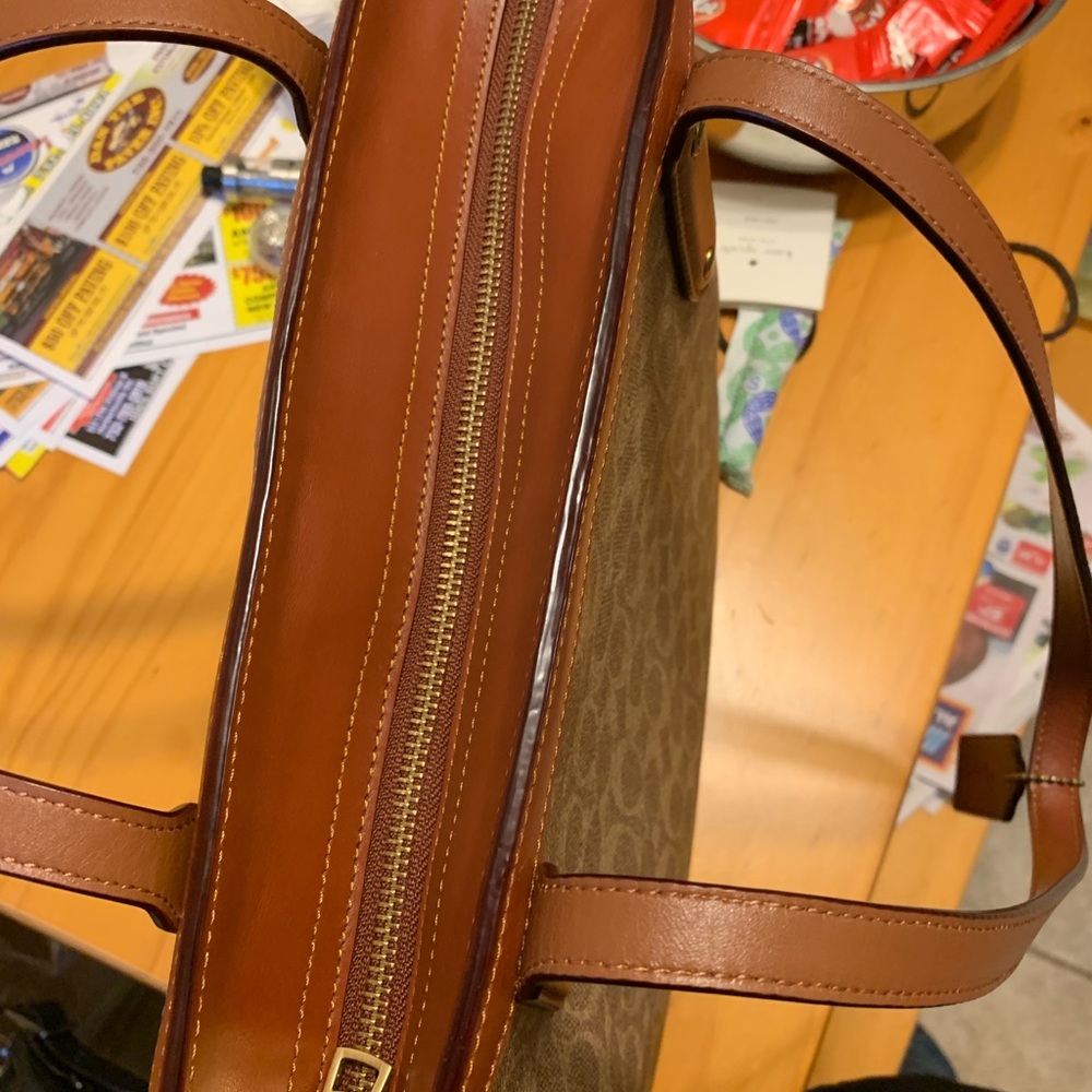 Large coach tote